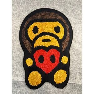 Baby Milo Heart Tufted Rug Non Slip Back